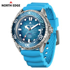 North Edge Titanium Lightweight Solar Dive Watch TRITON-TI